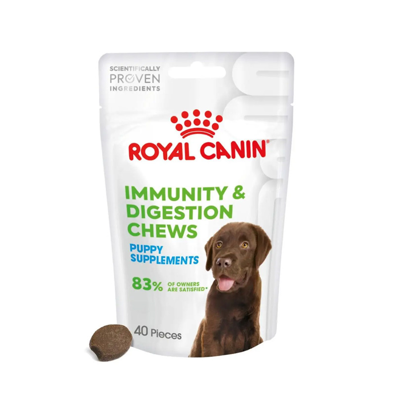 Royal Canin Immunity&Digestion Supplements Przysmak dla psa prawidłowe trawienie i odporność szczeniąt 100 g