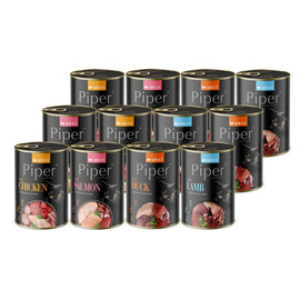 Mokra karma dla kota Piper Animals Adult mix 4 smaków 12 x 400 g