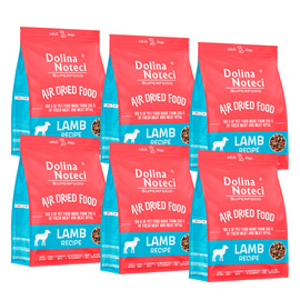 Dolina Noteci Superfood danie z jagnięciny karma suszona dla psa 6 x 1 kg