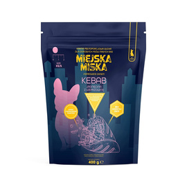 Gaczoo Miejska Miska Sucha karma dla psów małych ras XS/S Kebab Jagnięcina 400 g