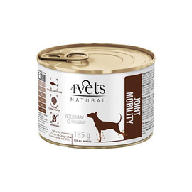 Karma mokra weterynaryjna dla psa z problemami stawów 4Vets Joint Mobility 185 g