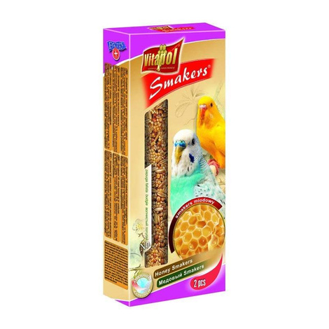 Pokarm dla ptaków Vitapol Smakers miodowe 2 szt.
