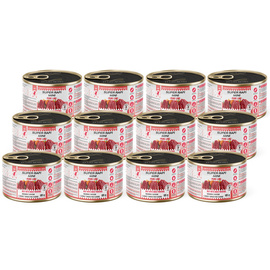 Super Rafi Mini Pure Line Mokra karma dla psów małych ras z wołowiną i batatami zestaw 12 x 185 g