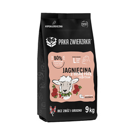 Paka Zwierzaka karma sucha dla psa jagnięcina z dziką różą Puppy L 9 kg