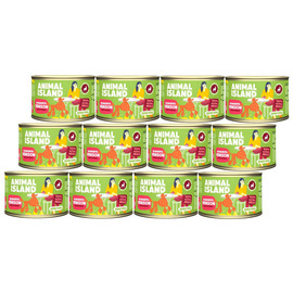 Animal Island Mokra karma dla psa jeleń z ziemniakami zestaw 12 x 410 g