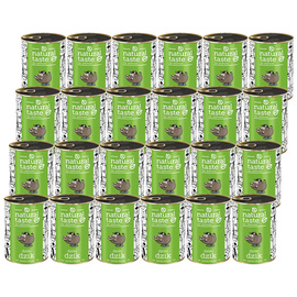 Mokra karma dla psa Natural Taste Dziki Dzik – danie z dzika zestaw 24 x 400 g