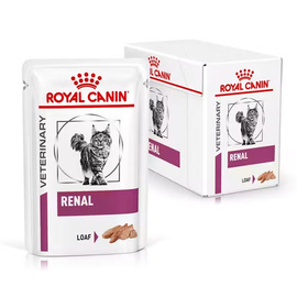 Royal Canin Renal Loaf Karma mokra dla kota wspomagająca funkcje nerek pakiet 12 x 85 g