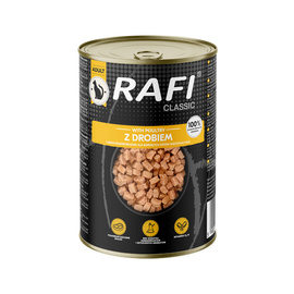 Rafi Classic Mokra karma dla kota kawałki z drobiem w sosie 415 g 