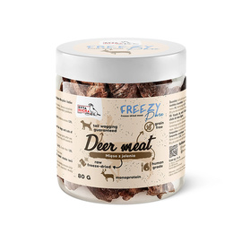Syta Micha Freezy Pure Liofilizowane przysmaki dla psa mięso z jelenia 80 g