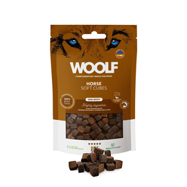 Woolf Soft Cubes monoprotein Przysmak dla psa kosteczki z koniny 100 g