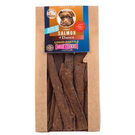 Milord Przysmak dla psa ciastka łosoś z daktylem 80 g