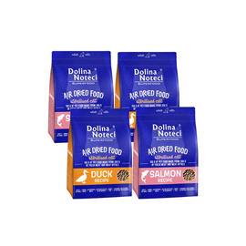 Suszona karma dla kota po sterylizacji Dolina Noteci Superfood danie mix smaków 4 x 1 kg