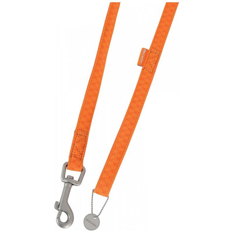 Zolux Smycz Mac Leather 15mm/120 cm pomarańczowy