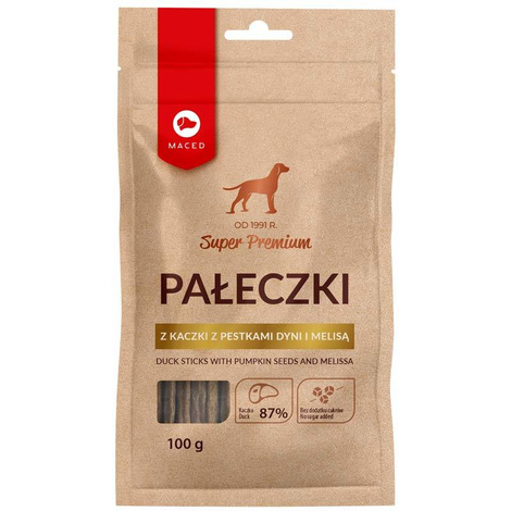 Pałeczki z kaczki z pestkami dyni i melisą 100 g