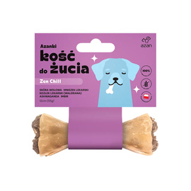 Azanki Kość do żucia ZEN CHILL z mniszkiem, walerianą i ashwagandą dla psów małych i średnich ras 12 cm