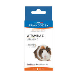 FRANCODEX Witamina C dla kawii domowych (świnek morskich) 15 ml