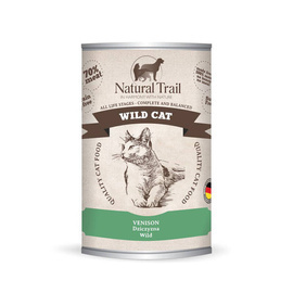 Natural Trail Wild Cat Mokra karma dla kota Dziczyzna 400 g