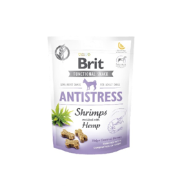 Brit Functional Snack Antistress Przysmak dla psa krewetka i konopie 150 g