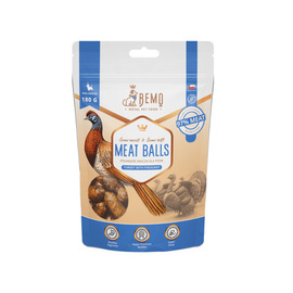 Bemo Meat Balls Pheasant - Przysmaki półmokre dla psa z bażantem i indykiem 180 g