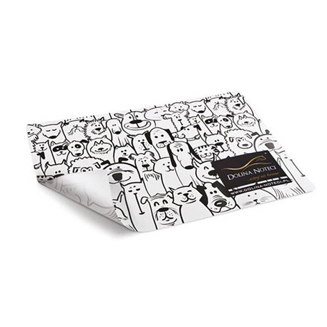 Dolina Noteci Podkładka pod miski dla psa lub kota 40 x 30 cm