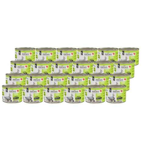 Wiejska Zagroda mokra karma monobiałkowa dla psa kaczka zestaw 24 x 200 g