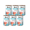 Karma mokra dla psa Brit Pate & Meat Salmon zestaw 6 x 400 g