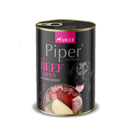 Mokra Karma dla psa Piper Animals z żołądkami wołowymi i burakiem 400 g