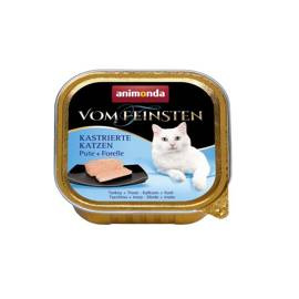 Karma dla kota Animonda vom Feinsten Castrated Cats z Indykiem i Pstrągiem 100g