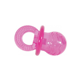 Zolux TPR POP Zabawka gryzak dla psa smoczek różowy 10 cm