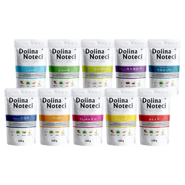 Mokra karma dla psa Dolina Noteci Premium Mix 10 x 150 g