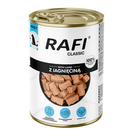 Mokra karma dla psa Rafi Classic z jagnięciną 1240 g