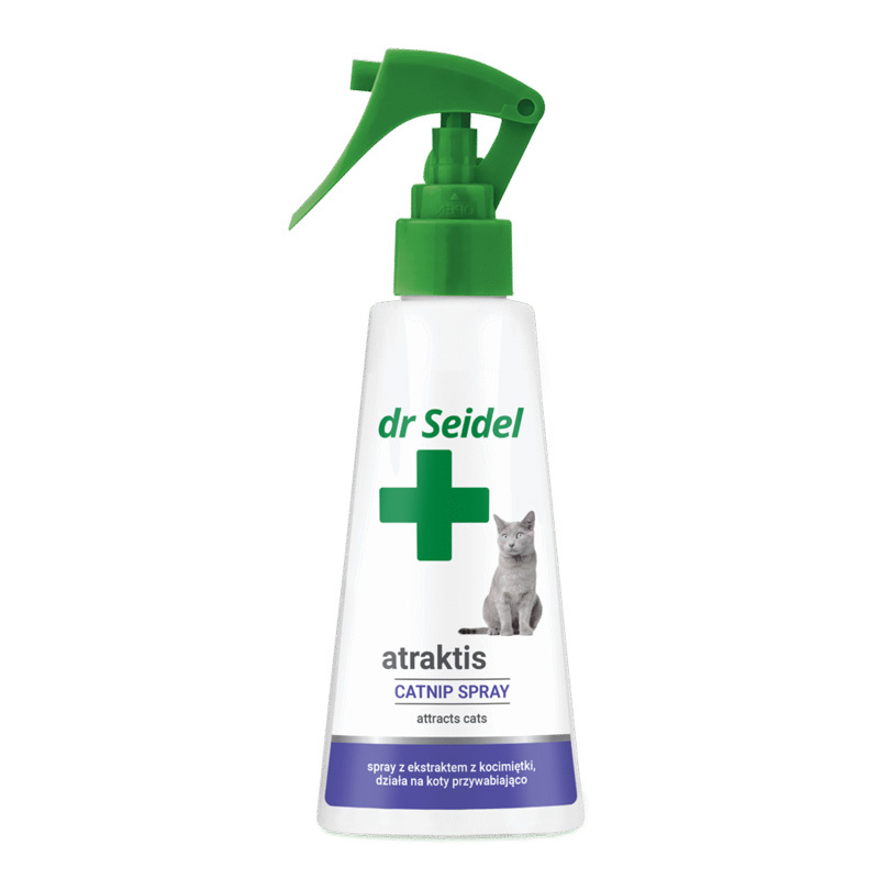 Preparat przywabiający z kocimiętką dla kota Dr Seidel Atraktis 100 ml