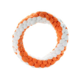 Toby's Choice zabawka dla psa polarowy ring 13,5 cm