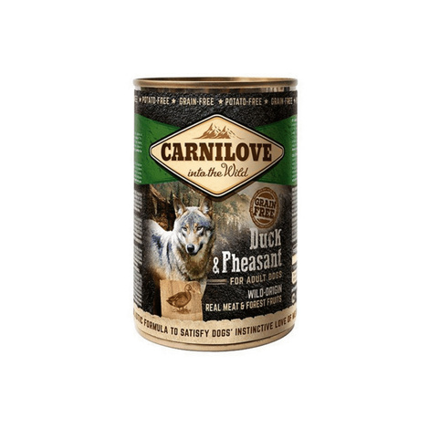 Carnilove Wild Meat Karma mokra dla psa kaczka i bażant 400 g