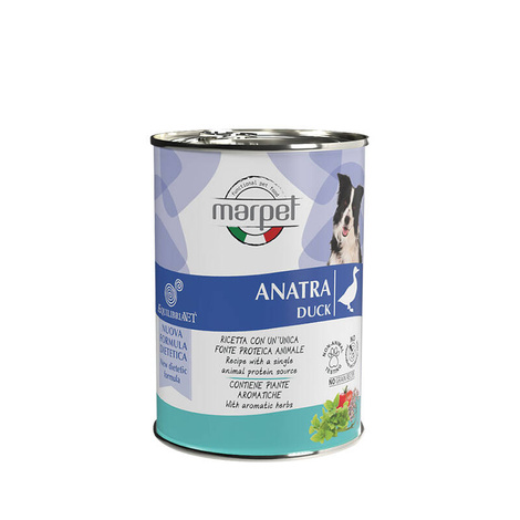 MARPET mokra karma dla psa AEQUILIBRIAVET monobiałkowa kaczka 400 g