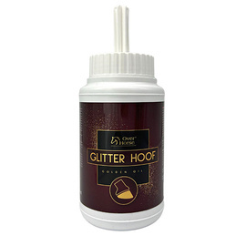 Over Horse Glitter Hoof Golden Oil olej do kopyt o zapachu mango i papai dla koni 550 ml