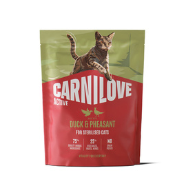 Carnilove Active Cat Karma sucha dla kotów sterylizowanych z kaczką i bażantem 400 g