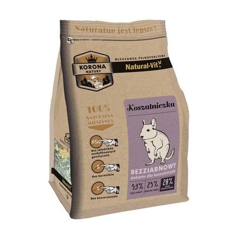 Korona Natury Mieszanka pokarm dla koszatniczki 750 g