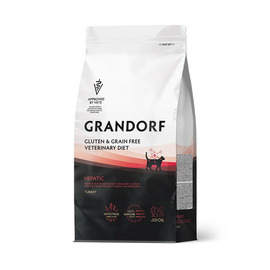 Grandorf Hepatic Sucha karma weterynaryjna dla kotów z indykiem 2 kg