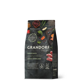 Grandorf Cat Fresh Duck Adult Sterilized Karma sucha dla kotów sterylizowanych Kaczka 2 kg