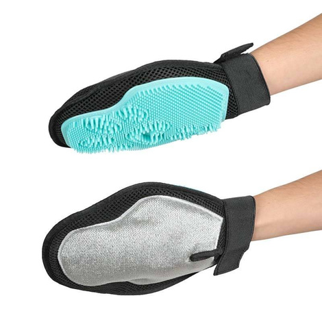 Zolux Anah dwustronna rękawica do pielęgnacji 2w1