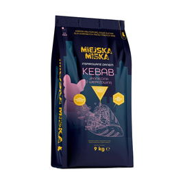 Gaczoo Miejska Miska Sucha karma dla psów małych ras XS/S Kebab Jagnięcina 9 kg