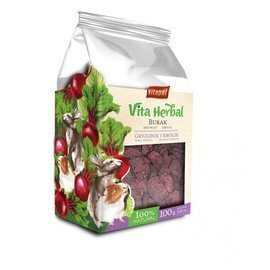 Vitapol Vita Herbal Przysmak dla gryzoni i królik burak 100 g