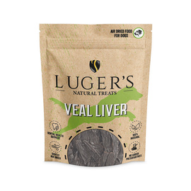 Luger's Natural Treats Przysmak gryzak dla psa wątroba cielęca 150 g