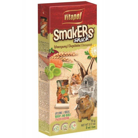 Pokarm dla gryzoni Vitapol Smakers Warzywny 90 g 2 szt.
