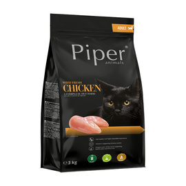 Karma sucha dla kota Piper Animals ze świeżym kurczakiem 3 kg