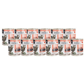 Wiejska Zagroda mokra karma monobiałkowa dla psa jagnięcina dla szczeniąt zestaw 12 x 800 g