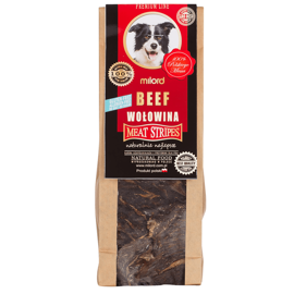 Milord Przysmak dla psa wołowina płaty 80 g
