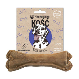 Paka Zwierzaka Kość przysmak dla psa konina 100% 12 cm 50 g