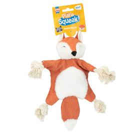 Cooper & Pals Szeleszcząca zabawka dla psa lisek 28 cm